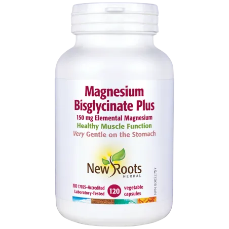 New Roots Magnesium Bisglycinate Plus 150 mg 120 Capsules | 每天不同折扣, 全网最低价格 | 种类齐全的保健品店铺 VITASHOP, 只有你想不到, 没有你买不到 !