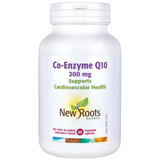 New Roots Co-Enzyme Q10 200 mg 60 Capsules | 每天不同折扣, 全网最低价格 | 种类齐全的保健品店铺 VITASHOP, 只有你想不到, 没有你买不到 !