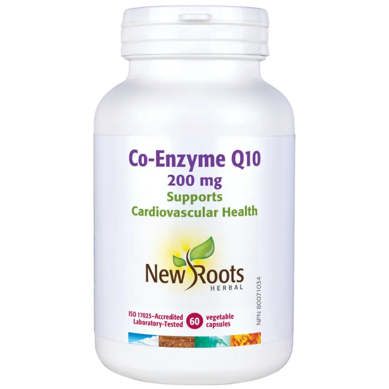New Roots Co-Enzyme Q10 200 mg 60 Capsules | 每天不同折扣, 全网最低价格 | 种类齐全的保健品店铺 VITASHOP, 只有你想不到, 没有你买不到 !