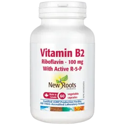 New Roots Vitamin B2 Riboflavin 60 Capsules | Unbeatable Prices, Daily Deals | VITASHOP