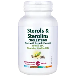 New Roots Sterols & Sterolins Cholesterol 120 Softgels | 每天不同折扣, 全网最低价格 | 种类齐全的保健品店铺 VITASHOP, 只有你想不到, 没有你买不到 !