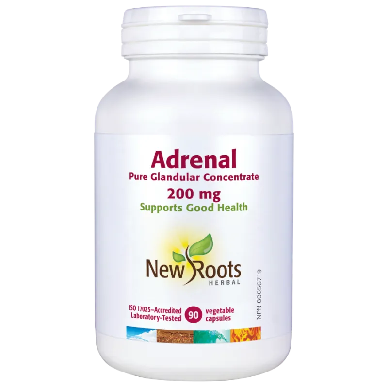 New Roots 뉴 루츠 부신 순수 샘 농축액 200mg 90캡슐 | 매일 업데이트되는 특가 상품 | VITASHOP