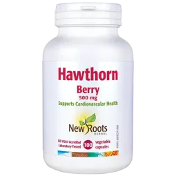 New Roots Hawthorn Berry 500 mg 100 Capsules | 每天不同折扣, 全网最低价格 | 种类齐全的保健品店铺 VITASHOP, 只有你想不到, 没有你买不到 !
