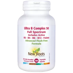 New Roots Ultra B Complex 50 mg 180 Capsules | 每天不同折扣, 全网最低价格 | 种类齐全的保健品店铺 VITASHOP, 只有你想不到, 没有你买不到 !