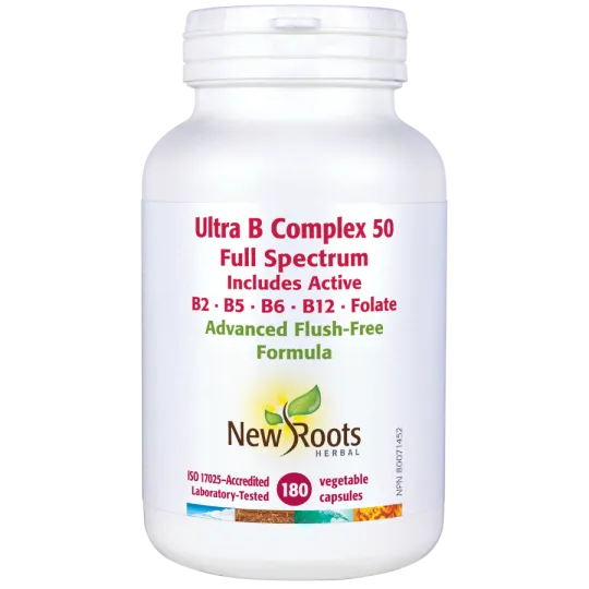 New Roots Ultra B Complex 50 mg 180 Capsules | Unbeatable Prices, Daily Deals | VITASHOP
