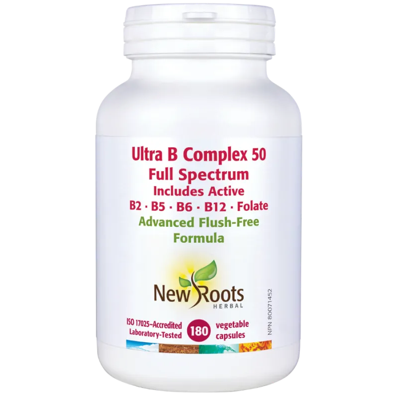 New Roots Ultra B Complex 50 mg 180 Capsules | 每天不同折扣, 全网最低价格 | 种类齐全的保健品店铺 VITASHOP, 只有你想不到, 没有你买不到 !