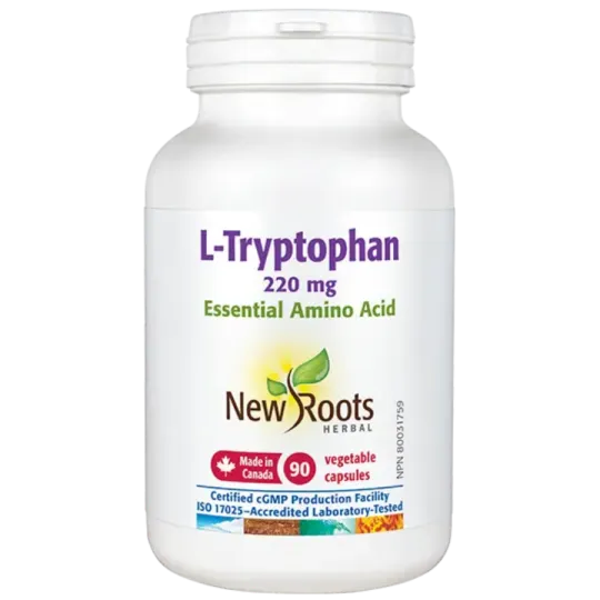L-Tryptophan Essential Amino Acid 220 mg 90 Capsules | Safest & Easiest Shopping Vitamins Online | VITASHOP