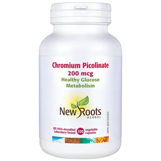 New Roots Chromium Picolinate 200 mcg 100 Capsules | 每天不同折扣, 全网最低价格 | 种类齐全的保健品店铺 VITASHOP, 只有你想不到, 没有你买不到 !