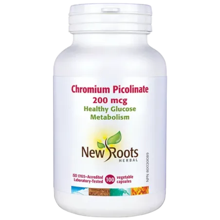 New Roots Chromium Picolinate 200 mcg 100 Capsules | 每天不同折扣, 全网最低价格 | 种类齐全的保健品店铺 VITASHOP, 只有你想不到, 没有你买不到 !