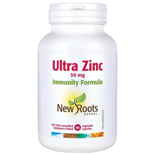 New Roots Ultra Zinc 30 mg Immunity Formula 90 Capsules | 每天不同折扣, 全网最低价格 | 种类齐全的保健品店铺 VITASHOP, 只有你想不到, 没有你买不到 !
