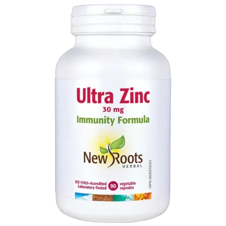 New Roots Ultra Zinc 30 mg Immunity Formula 90 Capsules | 每天不同折扣, 全网最低价格 | 种类齐全的保健品店铺 VITASHOP, 只有你想不到, 没有你买不到 !