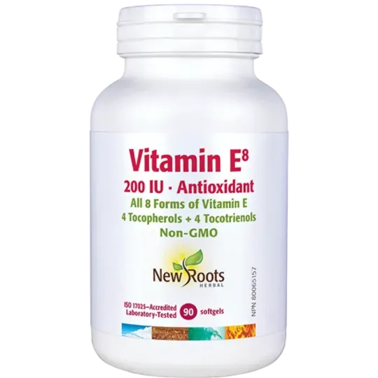 New Roots Vitamin E 200 IU 90 Softgels | 每天不同折扣, 全网最低价格 | 种类齐全的保健品店铺 VITASHOP, 只有你想不到, 没有你买不到 !