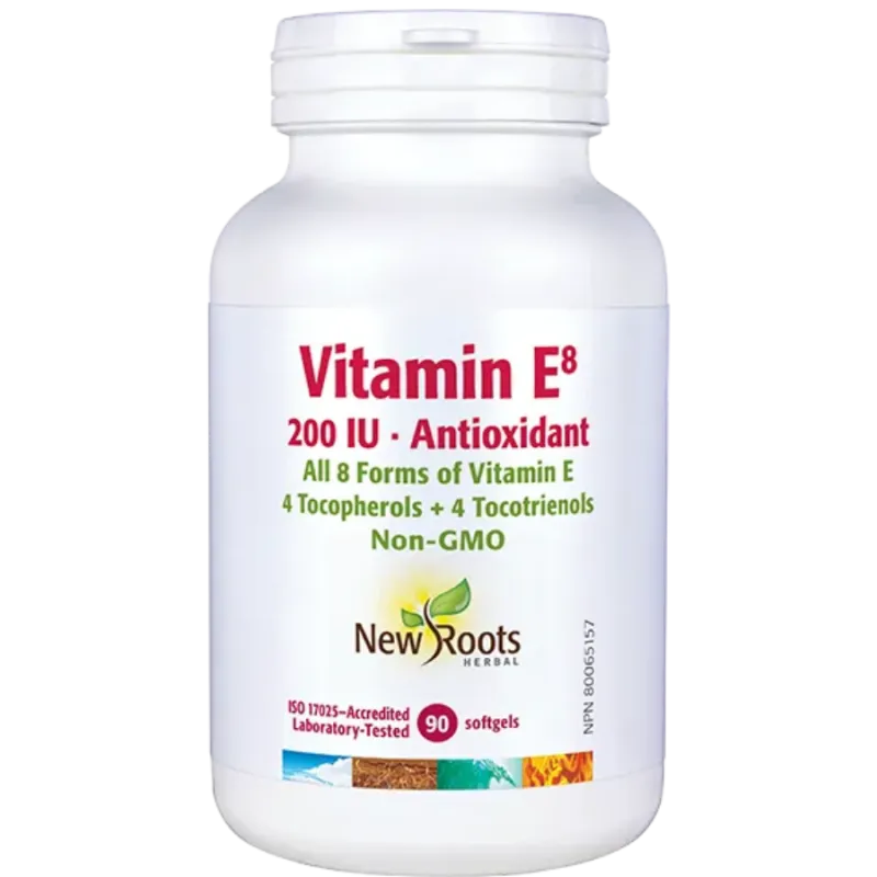 New Roots Vitamin E 200 IU 90 Softgels | 每天不同折扣, 全网最低价格 | 种类齐全的保健品店铺 VITASHOP, 只有你想不到, 没有你买不到 !