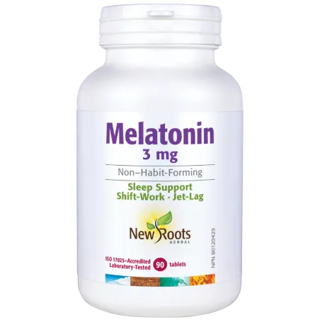 New Roots Melatonin 3 mg Sleep Support 90 Tablets | 每天不同折扣, 全网最低价格 | 种类齐全的保健品店铺 VITASHOP, 只有你想不到, 没有你买不到 !