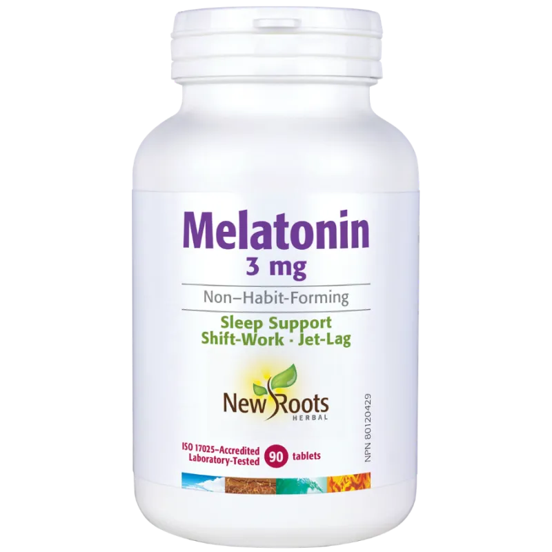 New Roots Melatonin 3 mg Sleep Support 90 Tablets | 每天不同折扣, 全网最低价格 | 种类齐全的保健品店铺 VITASHOP, 只有你想不到, 没有你买不到 !