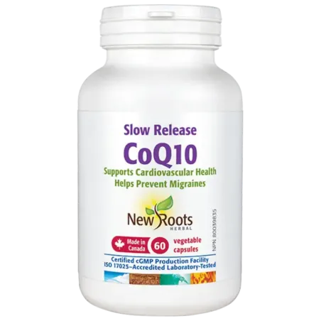 Slow Release CoQ10 100 mg 60 Capsules | Safest & Easiest Shopping Vitamins Online | VITASHOP