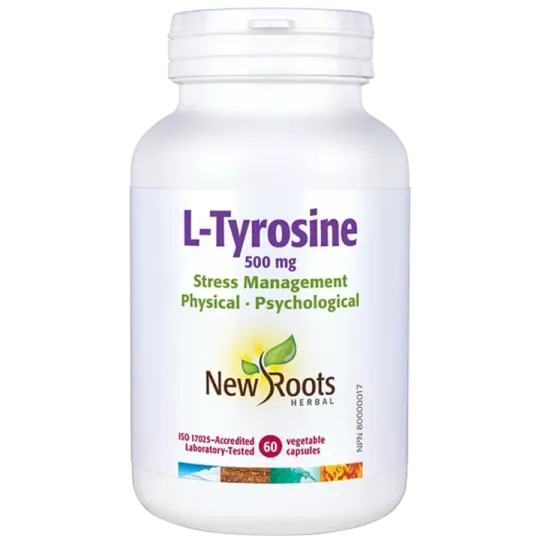New Roots L-Tyrosine 60 Capsules | 每天不同折扣, 全网最低价格 | 种类齐全的保健品店铺 VITASHOP, 只有你想不到, 没有你买不到 !