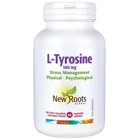 New Roots L-Tyrosine 60 Capsules | 每天不同折扣, 全网最低价格 | 种类齐全的保健品店铺 VITASHOP, 只有你想不到, 没有你买不到 !