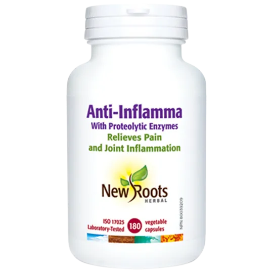 New Roots Anti-Inflamma 180 Capsules | 每天不同折扣, 全网最低价格 | 种类齐全的保健品店铺 VITASHOP, 只有你想不到, 没有你买不到 !