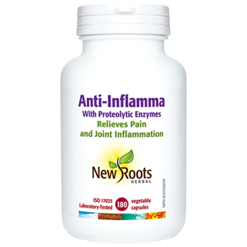 New Roots Anti-Inflamma 180 Capsules | Unbeatable Prices, Daily Deals | VITASHOP