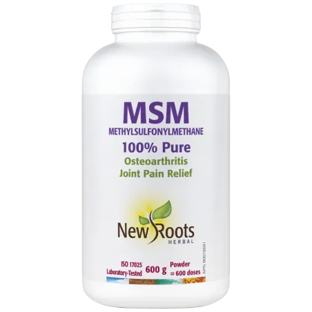 New Roots 뉴 루츠 MSM 메틸설포닐메탄 100% 순수 600g | 매일 업데이트되는 특가 상품 | VITASHOP