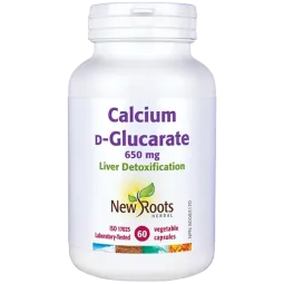 Calcium D-‑Glucarate 650 mg 60 Capsules | Safest & Easiest Shopping Vitamins Online | VITASHOP