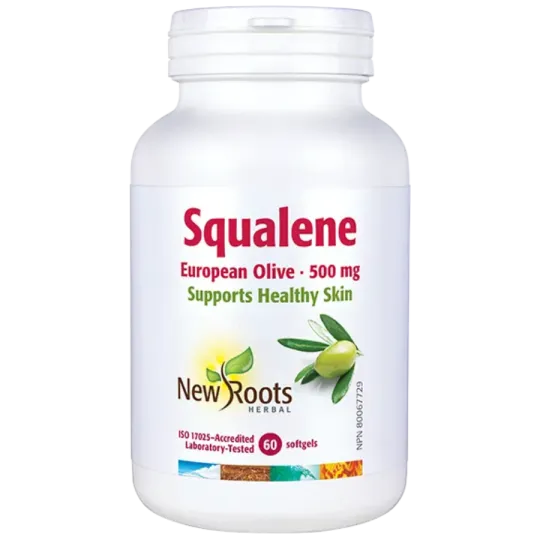 New Roots Squalene 500 mg 60 Softgels | 每天不同折扣, 全网最低价格 | 种类齐全的保健品店铺 VITASHOP, 只有你想不到, 没有你买不到 !