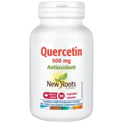 New Roots Quercetin 500 mg 90 Capsules | Unbeatable Prices, Daily Deals | VITASHOP