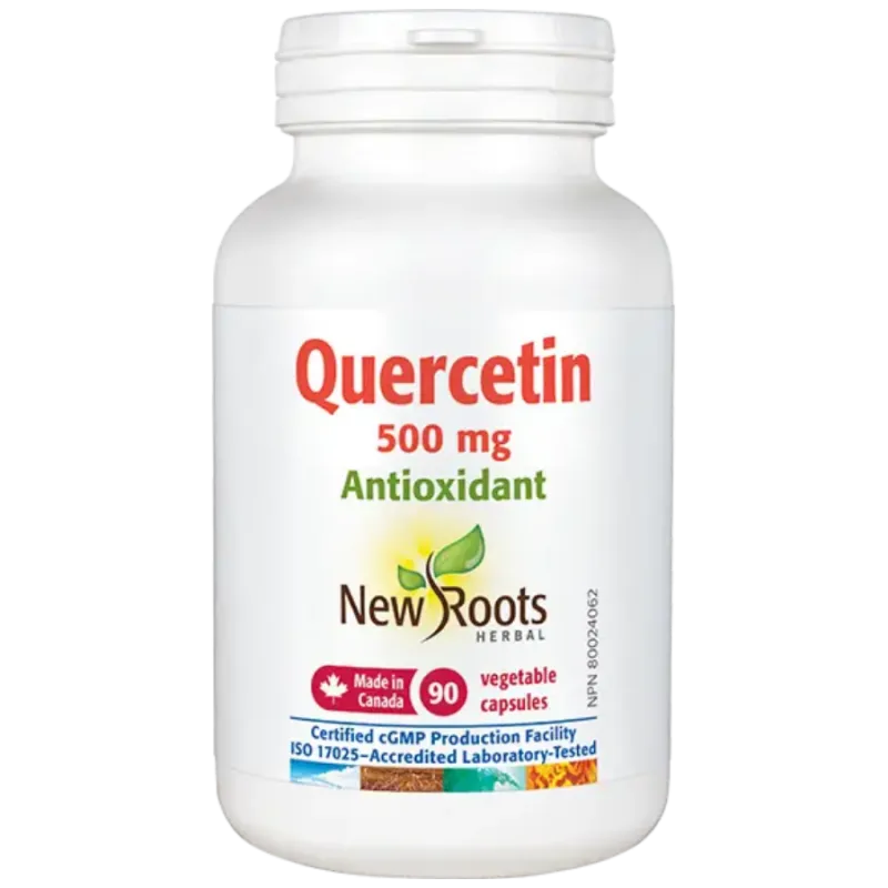 New Roots Quercetin 500 mg 90 Capsules | 每天不同折扣, 全网最低价格 | 种类齐全的保健品店铺 VITASHOP, 只有你想不到, 没有你买不到 !