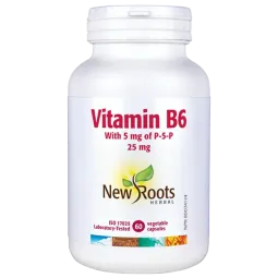 New Roots Vitamin B6 60 Capsules | 每天不同折扣, 全网最低价格 | 种类齐全的保健品店铺 VITASHOP, 只有你想不到, 没有你买不到 !