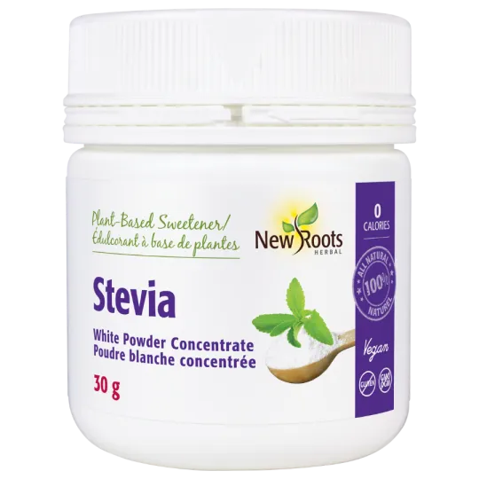 New Roots Stevia White Powder Concentrate 30 g | Unbeatable Prices, Daily Deals | VITASHOP