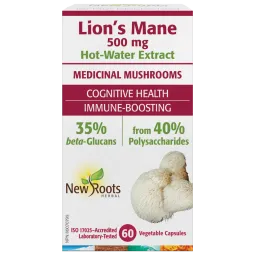 New Roots Lion’s Mane  60 Capsules | 每天不同折扣, 全网最低价格 | 种类齐全的保健品店铺 VITASHOP, 只有你想不到, 没有你买不到 !