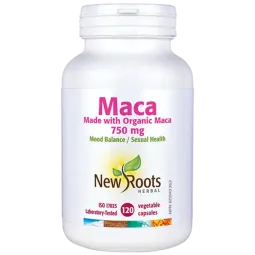 New Roots Maca Organic 750 mg 120 Capsules | 每天不同折扣, 全网最低价格 | 种类齐全的保健品店铺 VITASHOP, 只有你想不到, 没有你买不到 !