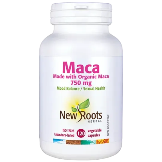 New Roots Maca Organic 750 mg 120 Capsules | 每天不同折扣, 全网最低价格 | 种类齐全的保健品店铺 VITASHOP, 只有你想不到, 没有你买不到 !