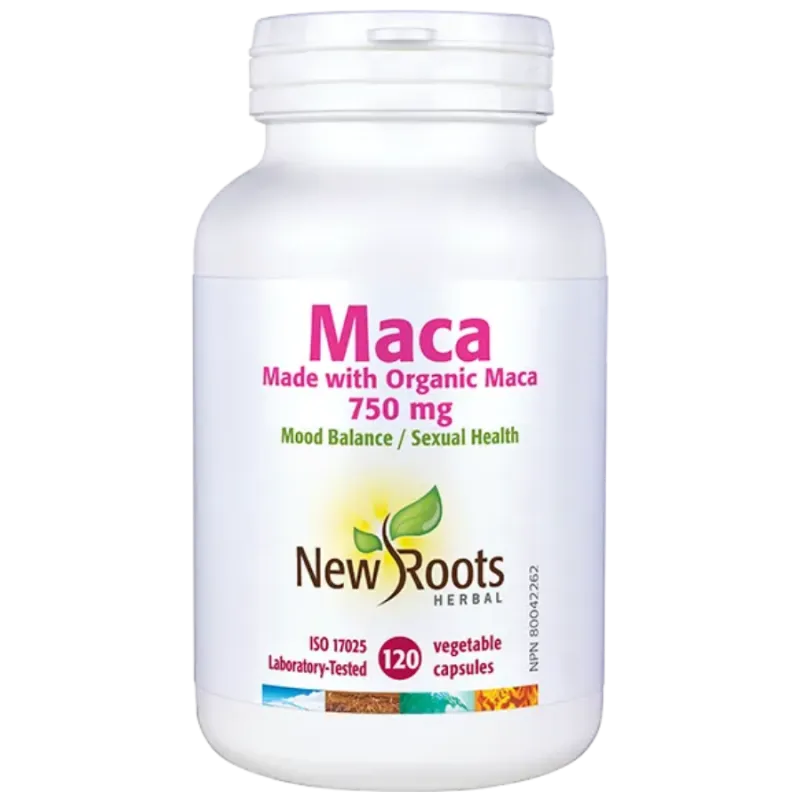 New Roots 뉴 루츠 마카 유기농 750mg 120캡슐 | 매일 업데이트되는 특가 상품 | VITASHOP
