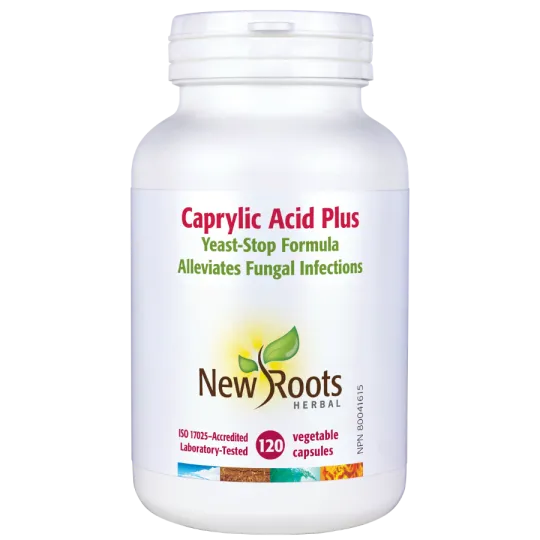 New Roots Caprylic Acid Plus 120 Capsules | 每天不同折扣, 全网最低价格 | 种类齐全的保健品店铺 VITASHOP, 只有你想不到, 没有你买不到 !