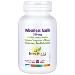 New Roots Odourless Garlic 200 mg 90 Capsules | Unbeatable Prices, Daily Deals | VITASHOP
