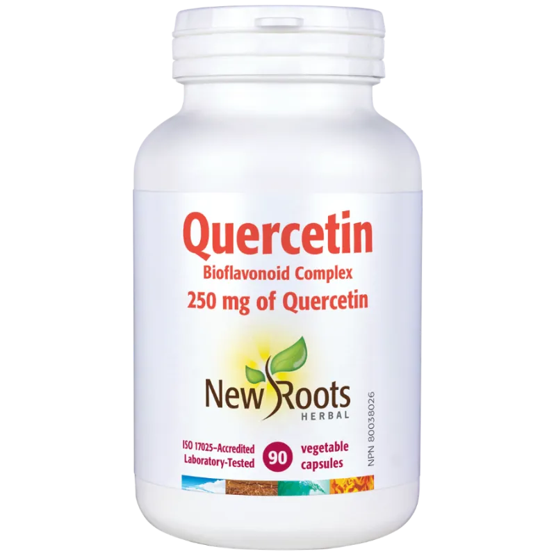New Roots Quercetin Bioflavonoid Complex 250 mg 90 Capsules | 每天不同折扣, 全网最低价格 | 种类齐全的保健品店铺 VITASHOP, 只有你想不到, 没有你买不到 !