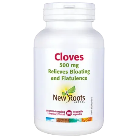New Roots Cloves 500 mg 100 Capsules | Unbeatable Prices, Daily Deals | VITASHOP