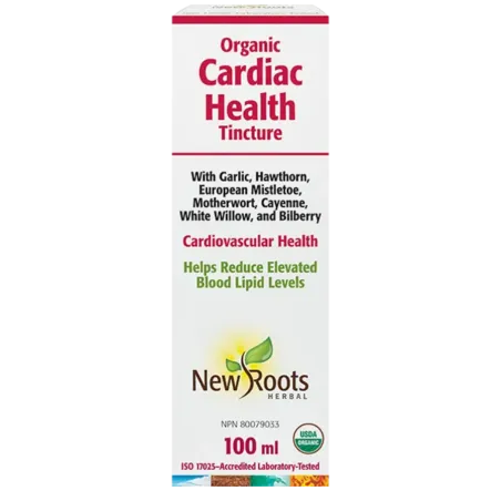 New Roots Organic Cardiac Health Tincture 100 ml | Unbeatable Prices, Daily Deals | VITASHOP