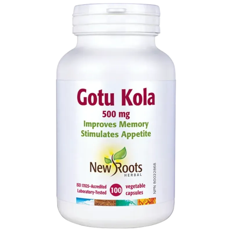 New Roots Gotu Kola 500 mg 100 Capsules | 每天不同折扣, 全网最低价格 | 种类齐全的保健品店铺 VITASHOP, 只有你想不到, 没有你买不到 !