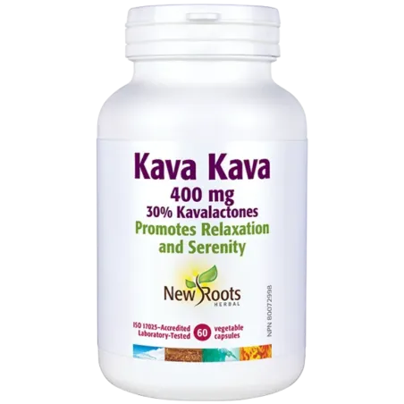 Kava 400 mg 30% Kavalactones 60 Capsules | Safest & Easiest Shopping Vitamins Online | VITASHOP