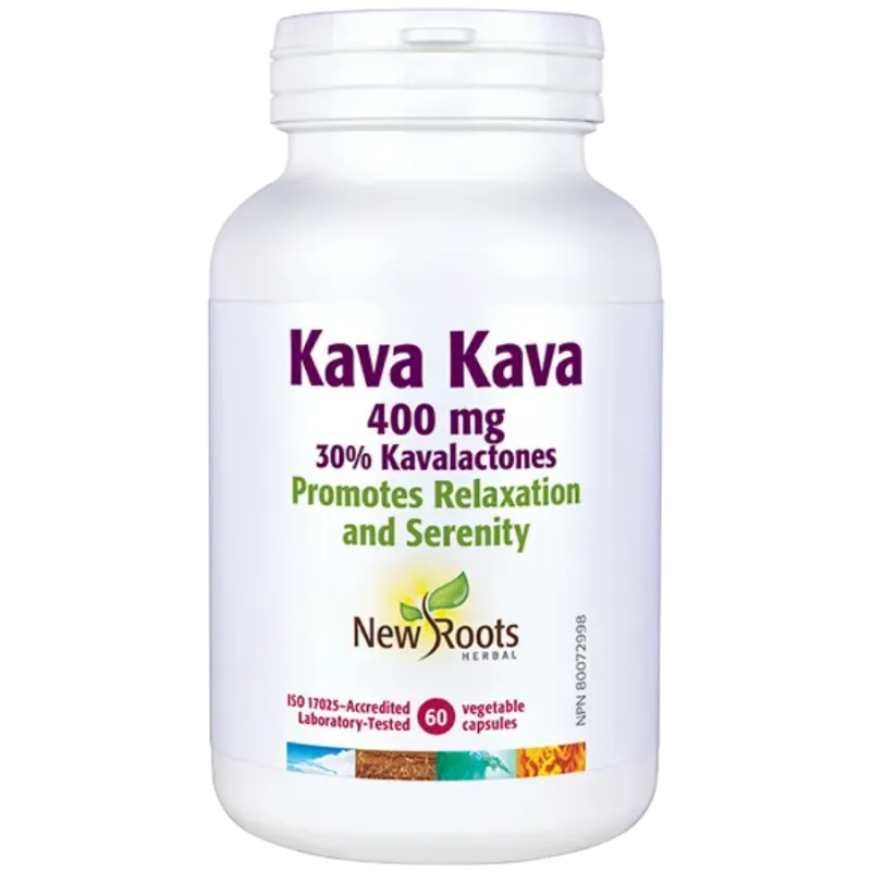 New Roots Kava 400 mg 30% Kavalactones 60 Capsules | Unbeatable Prices, Daily Deals | VITASHOP