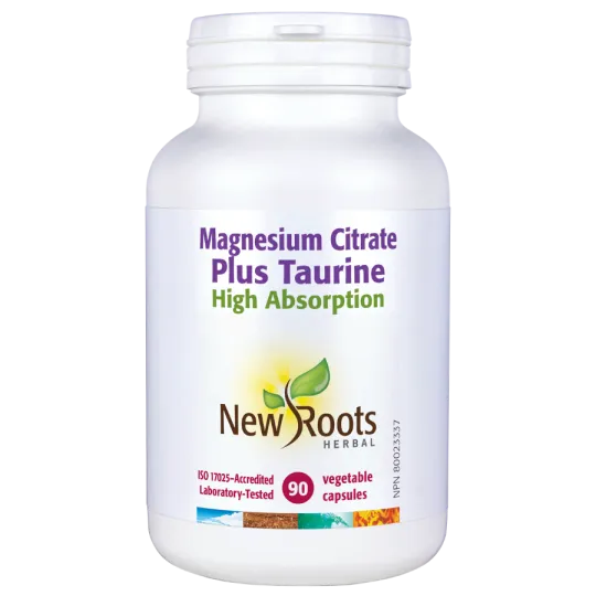 Magnesium Citrate Plus L-Taurine 90 Capsules | Safest & Easiest Shopping Vitamins Online | VITASHOP