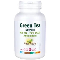 New Roots Green Tea Extract 500 mg 75% EGCG 60 Capsules | 每天不同折扣, 全网最低价格 | 种类齐全的保健品店铺 VITASHOP, 只有你想不到, 没有你买不到 !