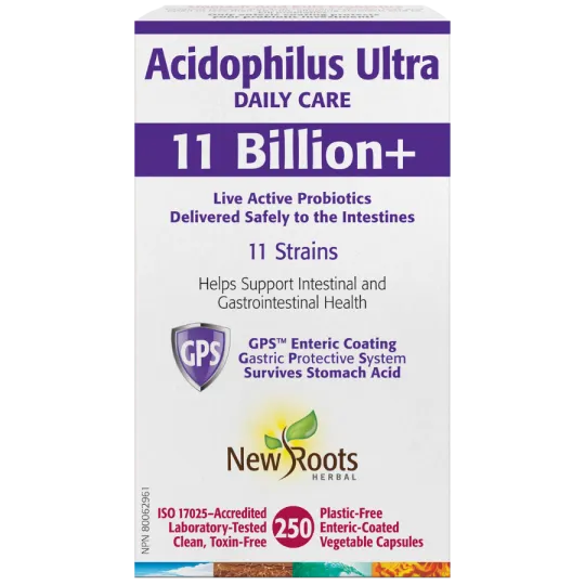 New Roots Acidophilus Ultra 250 Capsules | 每天不同折扣, 全网最低价格 | 种类齐全的保健品店铺 VITASHOP, 只有你想不到, 没有你买不到 !