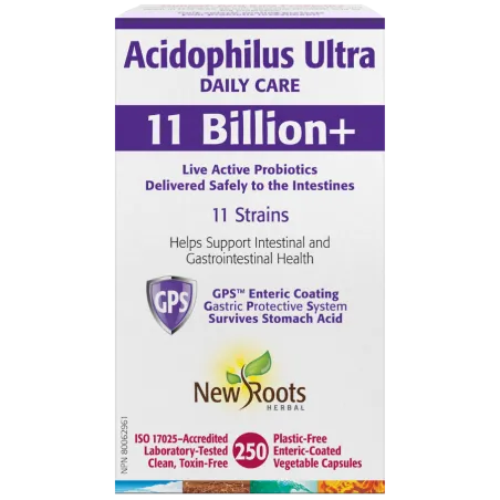 New Roots Acidophilus Ultra 250 Capsules | 每天不同折扣, 全网最低价格 | 种类齐全的保健品店铺 VITASHOP, 只有你想不到, 没有你买不到 !