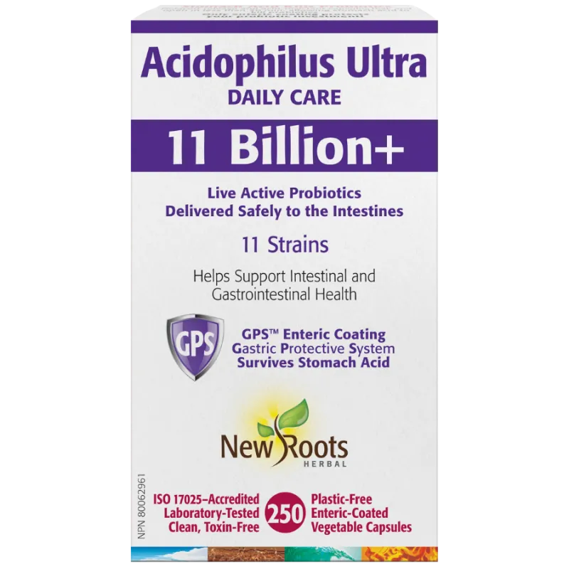 New Roots Acidophilus Ultra 250 Capsules | 每天不同折扣, 全网最低价格 | 种类齐全的保健品店铺 VITASHOP, 只有你想不到, 没有你买不到 !