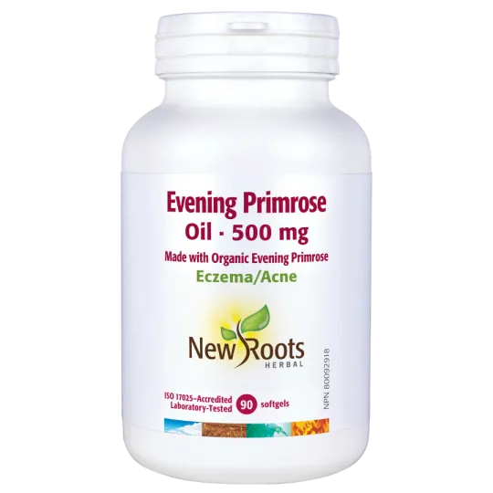 New Roots Evening Primrose Oil 500 mg Organic 90 Softgels | 每天不同折扣, 全网最低价格 | 种类齐全的保健品店铺 VITASHOP, 只有你想不到, 没有你买不到 !