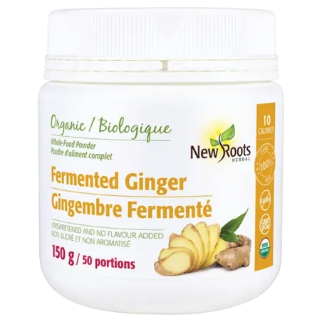 New Roots Fermented Ginger Organic 150 g | Unbeatable Prices, Daily Deals | VITASHOP